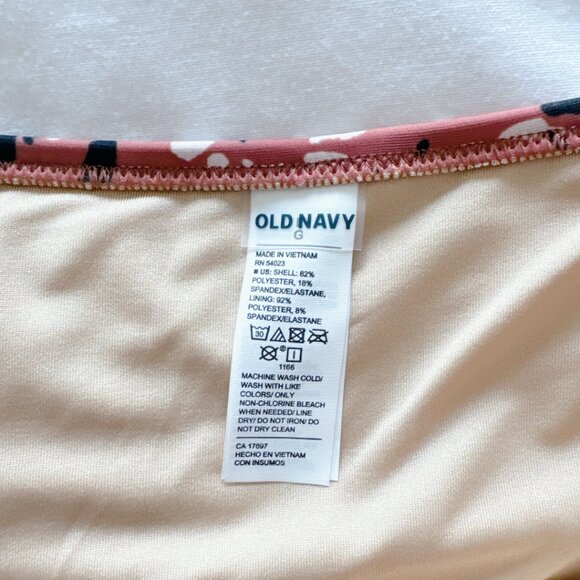 Old Navy Animal Print Bikini bottoms New with tags! animal print swimsuit - Picture 6 of 7